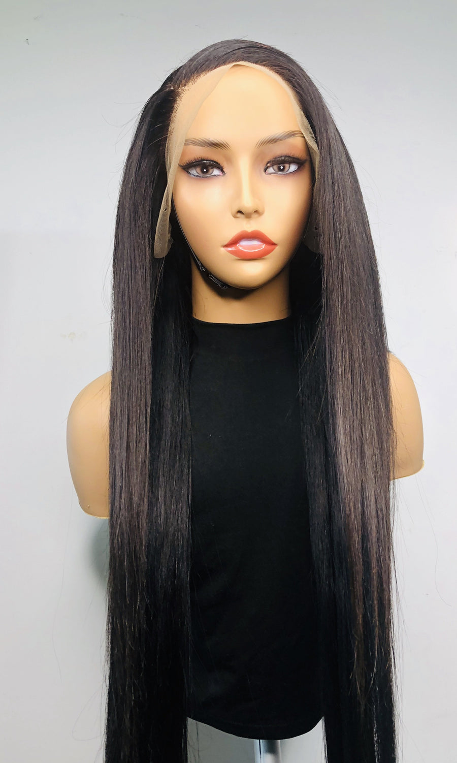 Curved Side Part Lace Frontal Wig - HAIRwegoNOW