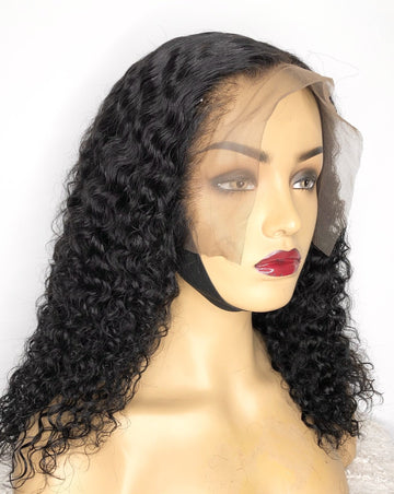 Deep Curly Lace Front Bob wig - HAIRwegoNOW