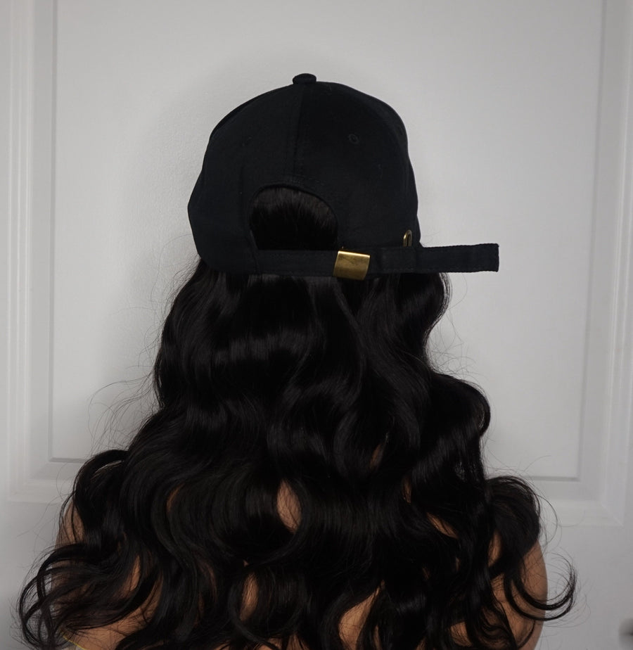 HAIRwegoNOW’s Hat Wig - Made with 100% Virgin Body Wave Hair - HAIRwegoNOW