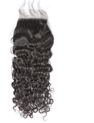Virgin Hair Deep Curly Lace Closure - HAIRwegoNOW