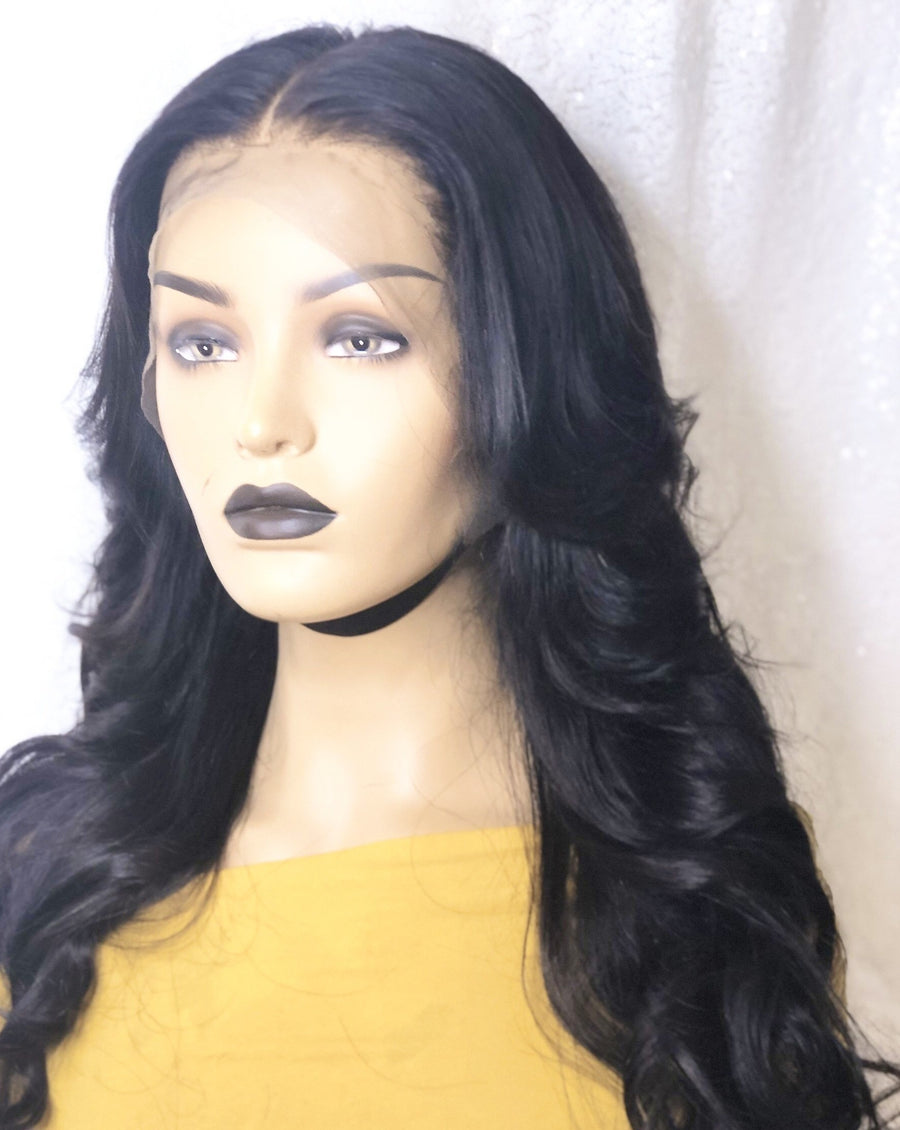 Layered Lace Front Wig with Body Curls - HAIRwegoNOW