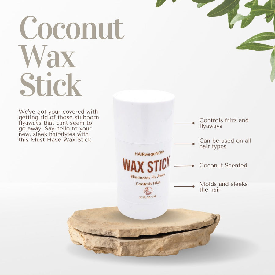 Coconut Wax Stick – HAIRwegoNOW